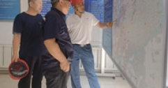 【市城市燃熱集團富泰熱力】公司領(lǐng)導帶隊跟蹤督導供熱保障工作