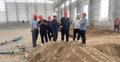 【市城市燃熱集團富泰熱力】公司領導深入長輸中繼泵站施工現(xiàn)場調研督導