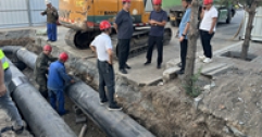 【市城市燃熱集團富泰熱力】公司領導深入一次網施工現(xiàn)場督導施工進度和安全生產工作