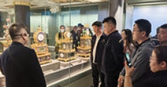 【市城市燃熱集團(tuán)富泰熱力】觀賞精美文物 厚植家園情懷 光明分公司、長(zhǎng)輸公司黨支部組織黨員參觀“鐘鳴盛世”展
